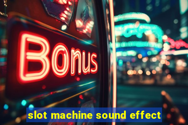 slot machine sound effect