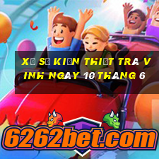 xổ số kiến thiết trà vinh ngày 10 tháng 6