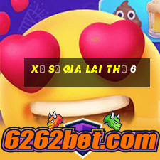 xổ số gia lai thứ 6