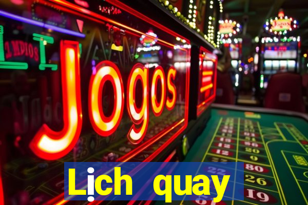 Lịch quay XSBINGO18 Thứ 4