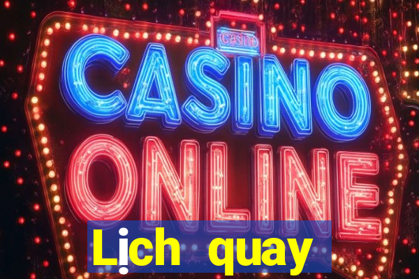 Lịch quay XSBINGO18 Thứ 4