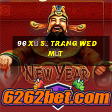 90 Xổ số trang wed một