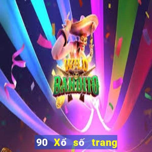 90 Xổ số trang wed một