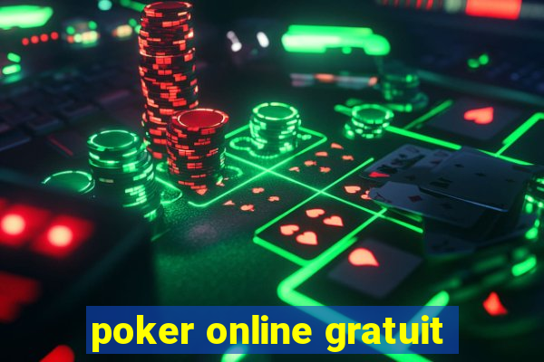 poker online gratuit