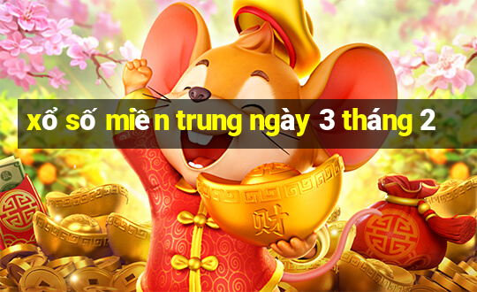 xổ số miền trung ngày 3 tháng 2