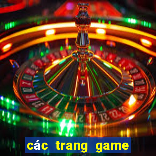 các trang game casino uy tín