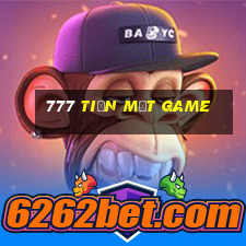 777 tiền mặt Game