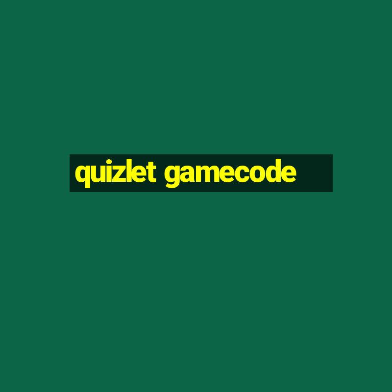 quizlet gamecode