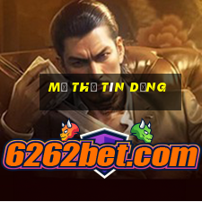 mở thẻ tín dụng