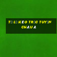 tỷ lệ kèo trực tuyến châu á