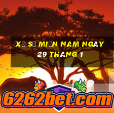 xổ số miền nam ngày 29 tháng 1