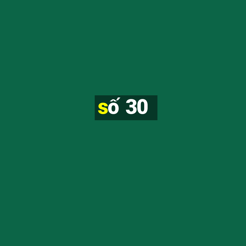 số 30