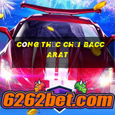 công thức chơi baccarat