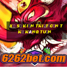 xổ số kiến thiết cần thơ hàng tuần