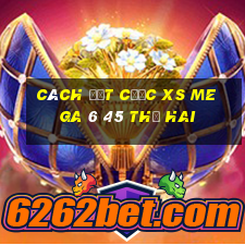 Cách đặt cược XS Mega 6 45 thứ hai