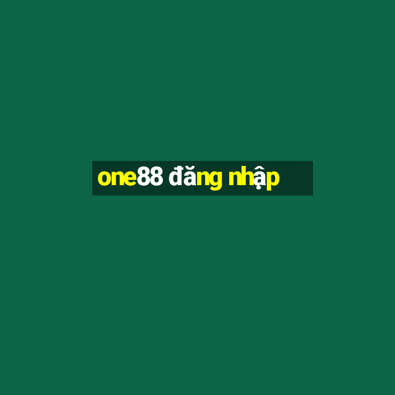 one88 đăng nhập