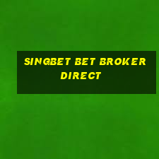 singbet bet broker direct