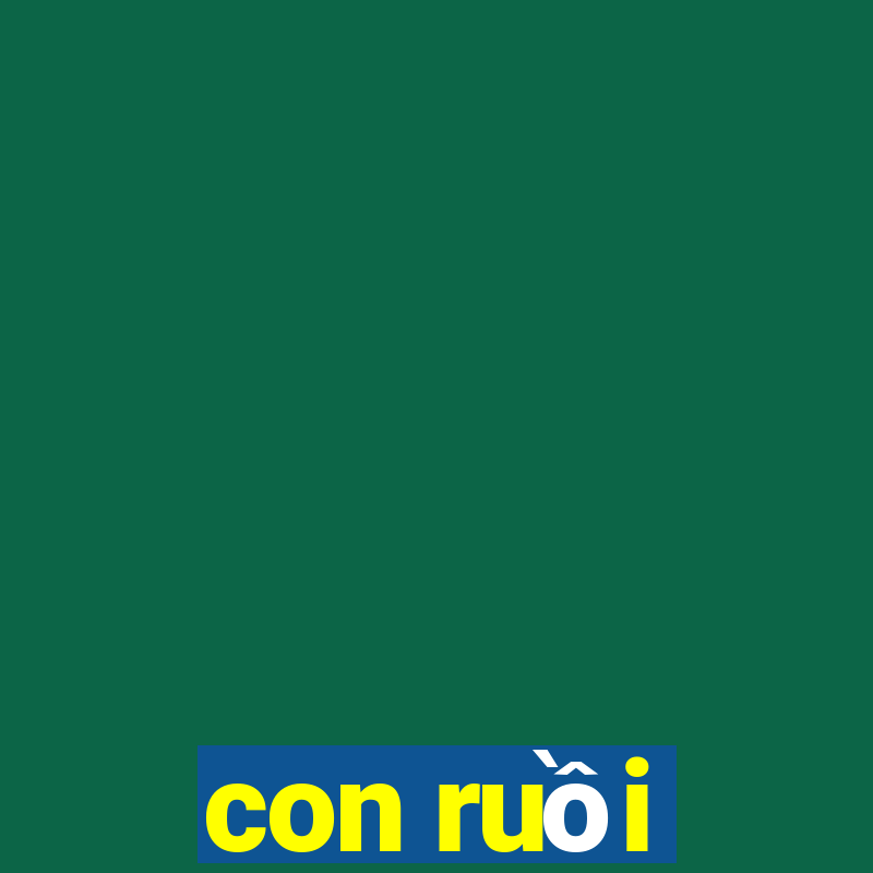 con ruồi