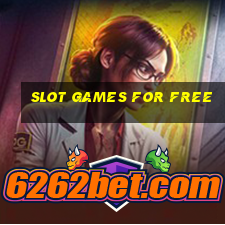 slot games for free