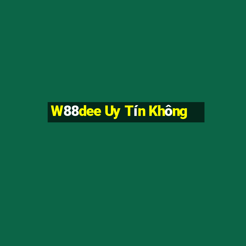 W88dee Uy Tín Không