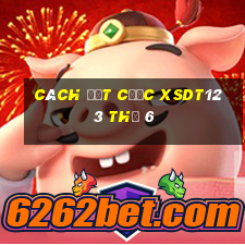 Cách đặt cược XSDT123 Thứ 6