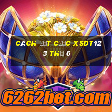 Cách đặt cược XSDT123 Thứ 6