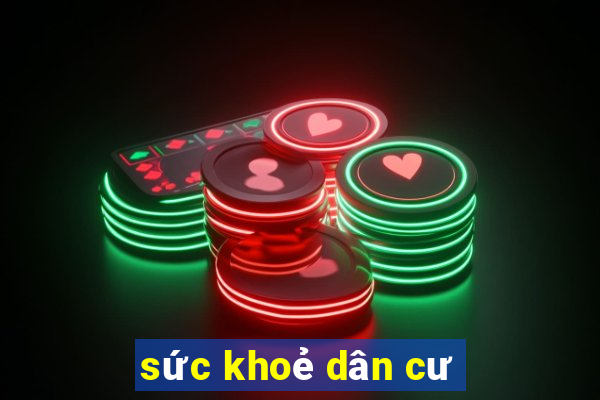 sức khoẻ dân cư