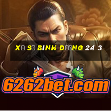 xổ số bình dương 24 3