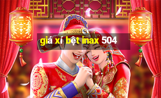 giá xí bệt inax 504