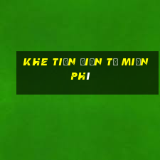 khe tiền điện tử miễn phí