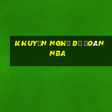 khuyến nghị dự đoán nba