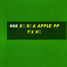 668 Xổ số A Apple pp Tải về