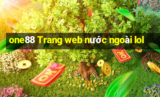 one88 Trang web nước ngoài lol