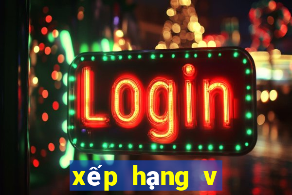 xếp hạng v league việt nam