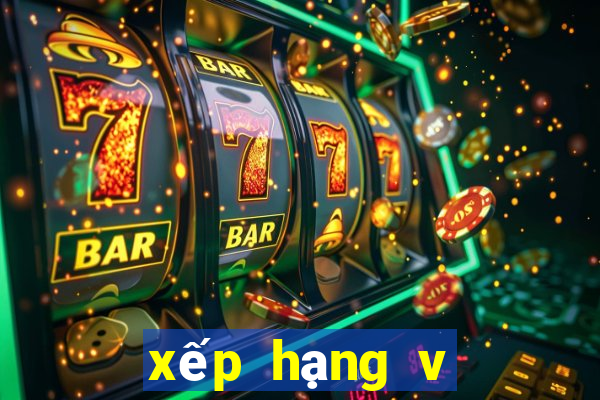 xếp hạng v league việt nam