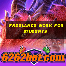 freelance work for students