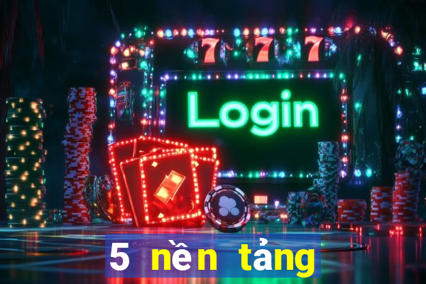 5 nền tảng xổ số