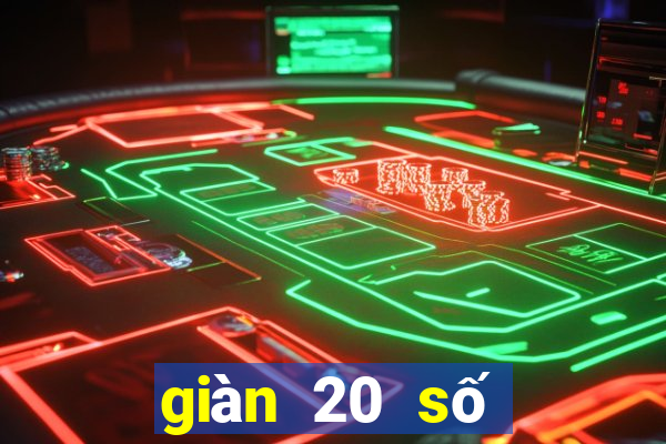 giàn 20 số khung 3 ngày