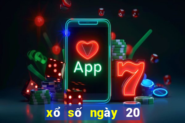 xổ số ngày 20 tháng 04