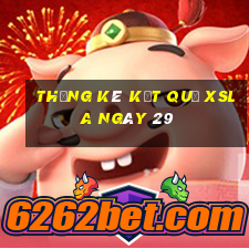 THỐNG KÊ KẾT QUẢ XSLA ngày 29