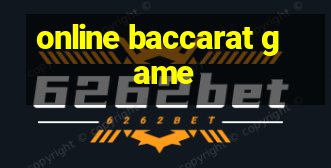 online baccarat game