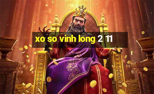 xo so vinh long 2 11