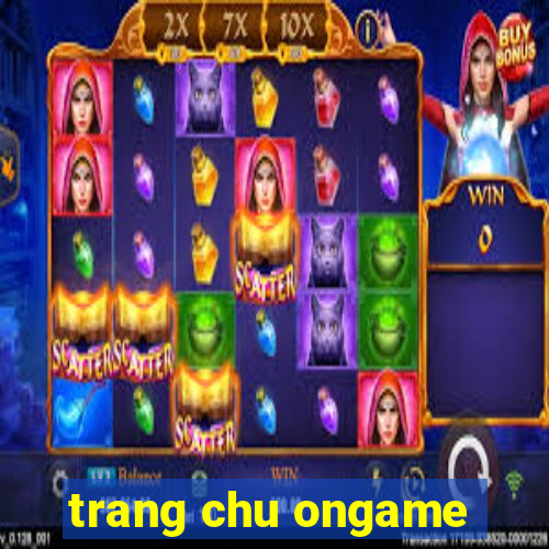 trang chu ongame