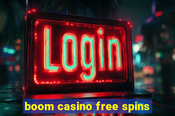 boom casino free spins