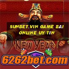 Sunbet.Vin Game Bài Online Uy Tín