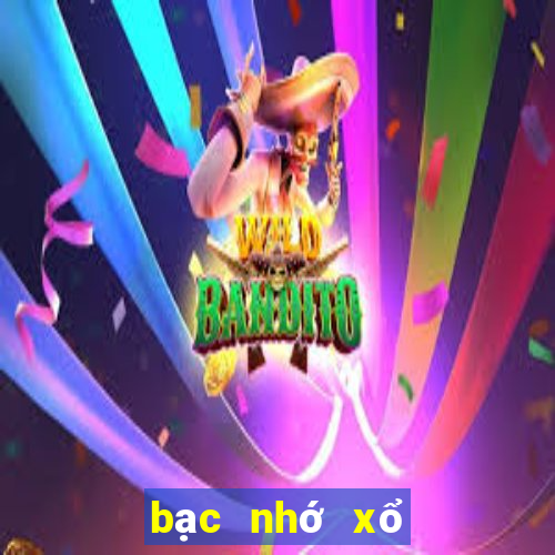 bạc nhớ xổ số miền bắc