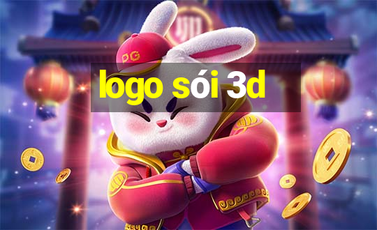 logo sói 3d