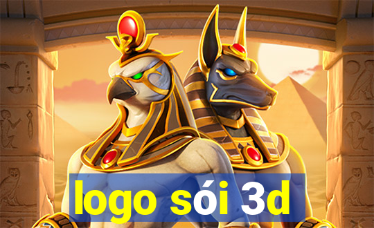 logo sói 3d