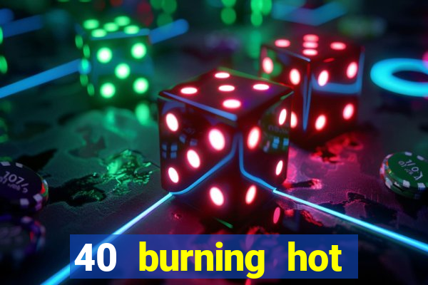 40 burning hot slot game