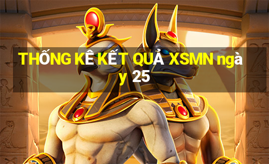 THỐNG KÊ KẾT QUẢ XSMN ngày 25